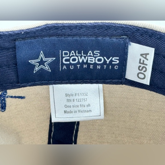 Dallas Cowboys Ball Cap #4 Dak Prescott and #82 Jason Witten Stitched Signatures - Picture 8 of 8